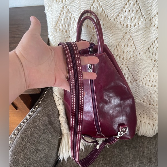 Vera Pelle Crossbody or Backpack Bag - Picture 2 of 12